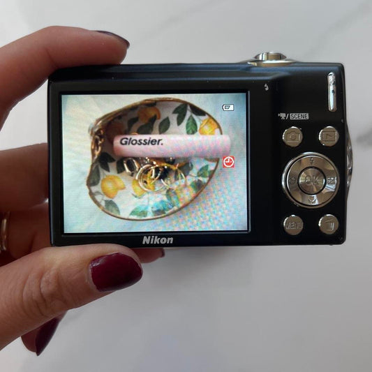 Nikon Coolpix S3000 compact digital camera.