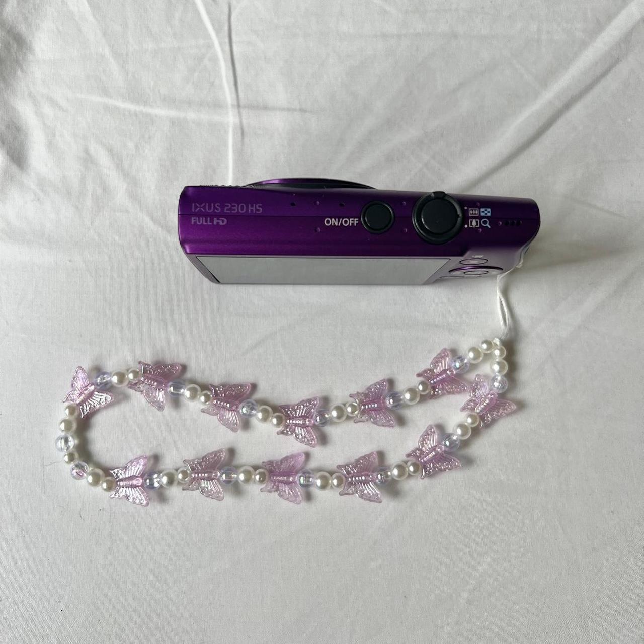 MintGear™ canon ixus 230 hs 12mp purple digital camera