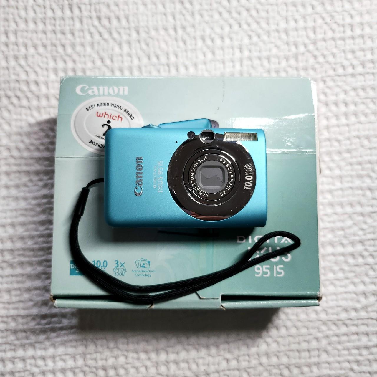 MintGear™ blue canon ixus 95 is digital camera rare colour