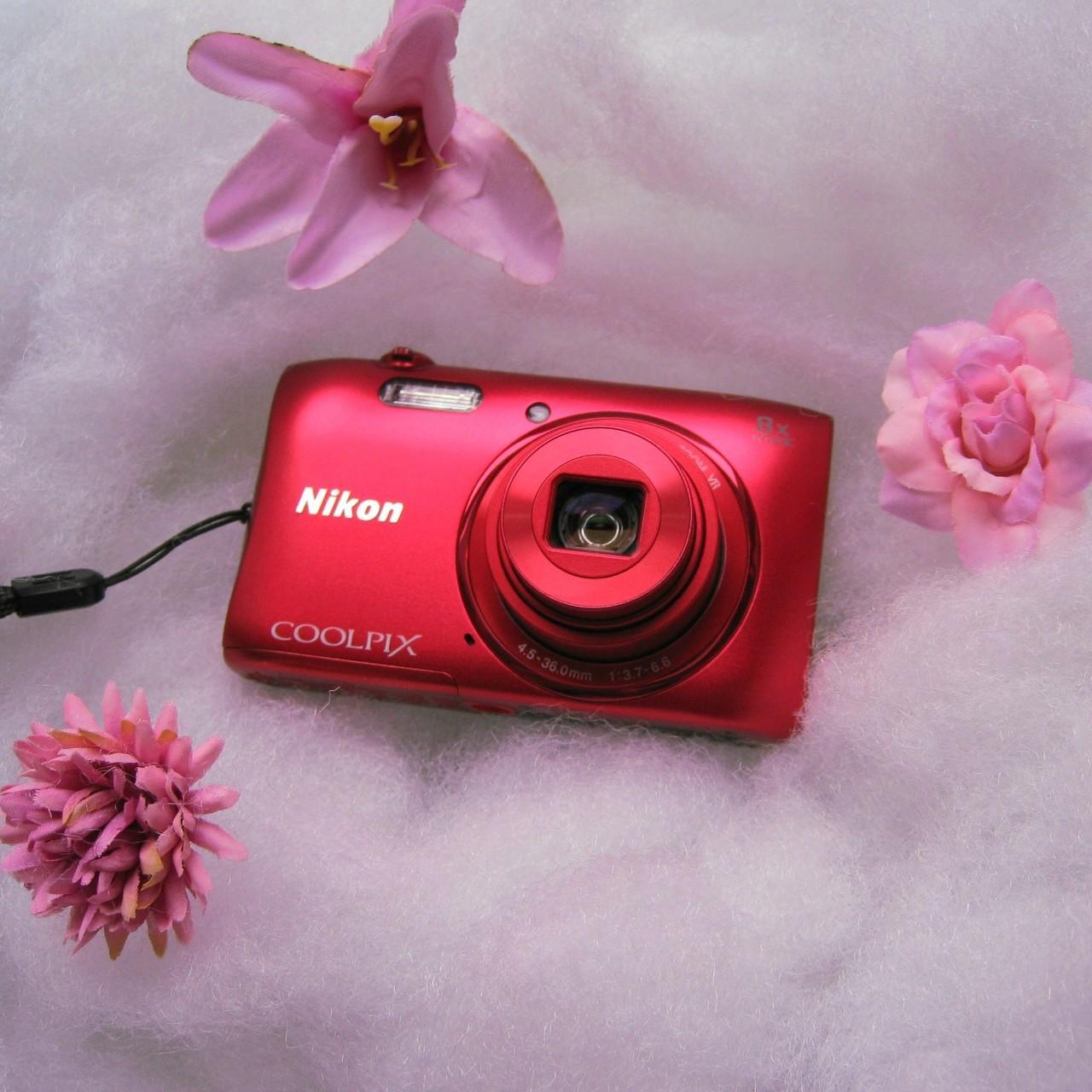 MintGear™ red nikon coolpix s3600 digital camera
